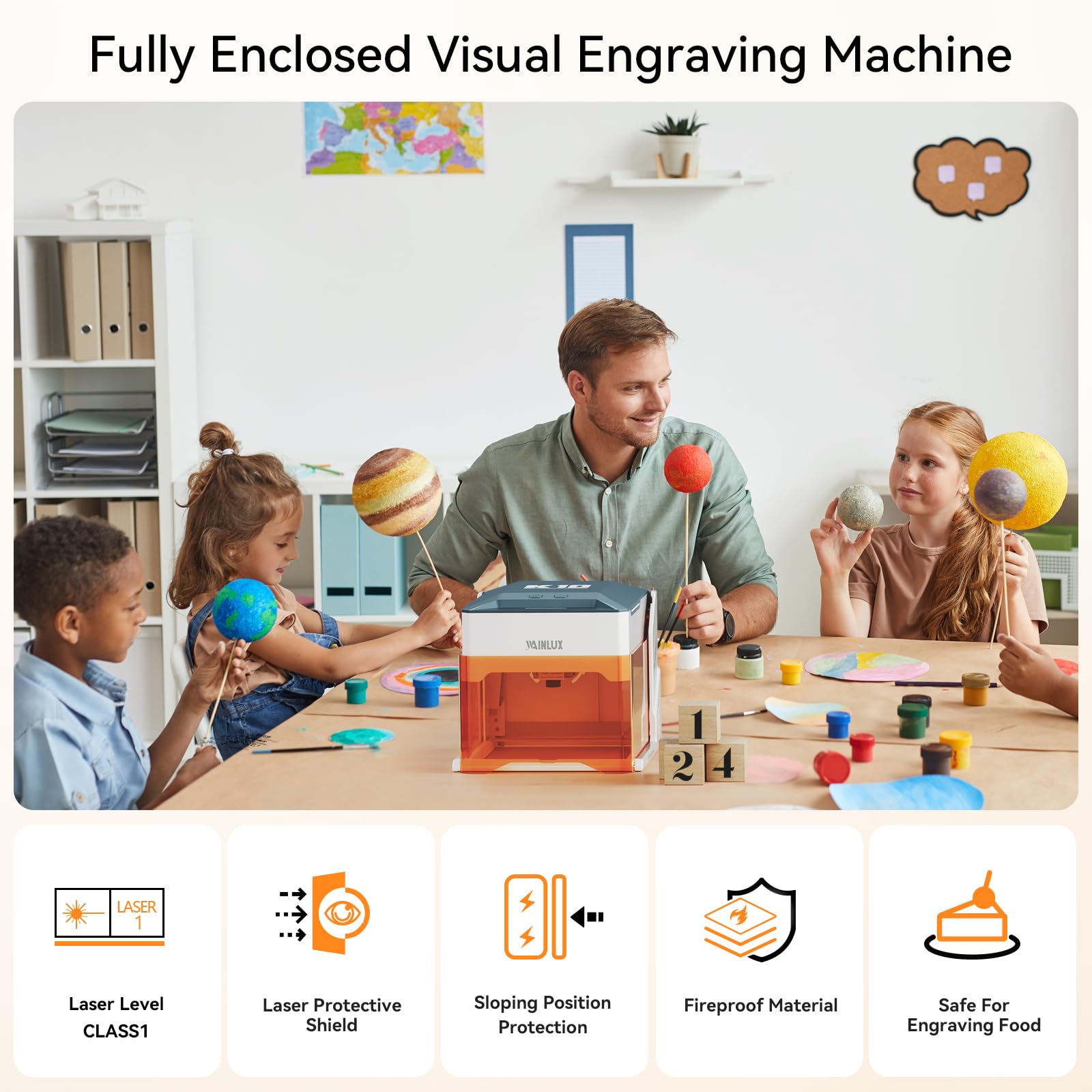 WAINLUX K10 Mini Laser Engraving Machine